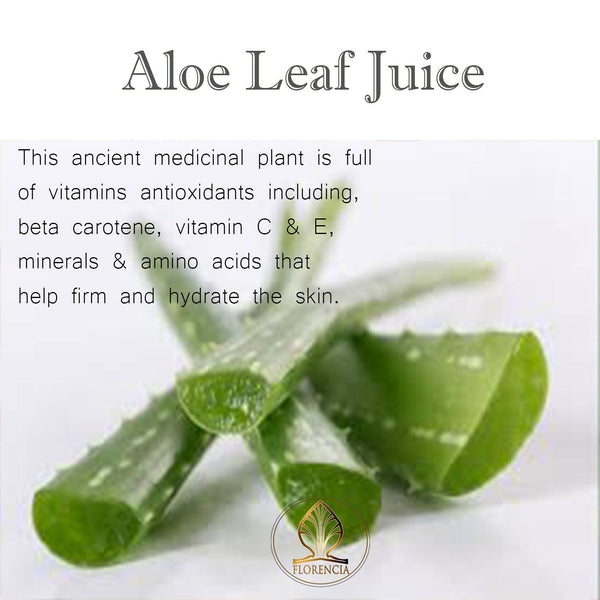 Aloe Leaf Juice is an ancient medicinal plant that is full of vitamins and antioxidants.