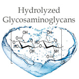 Hydrolyzed  Glycosaminoglycans are a mixture of plant-derived polysaccharides. 