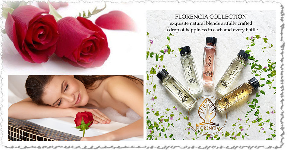 Valentine's Day  - Florencia Collection’s signature perfumes are formulated with high-quality, unique, natural fragrance oils, for any taste & spirit, time of the day or year, to complement any emotion and desire. 