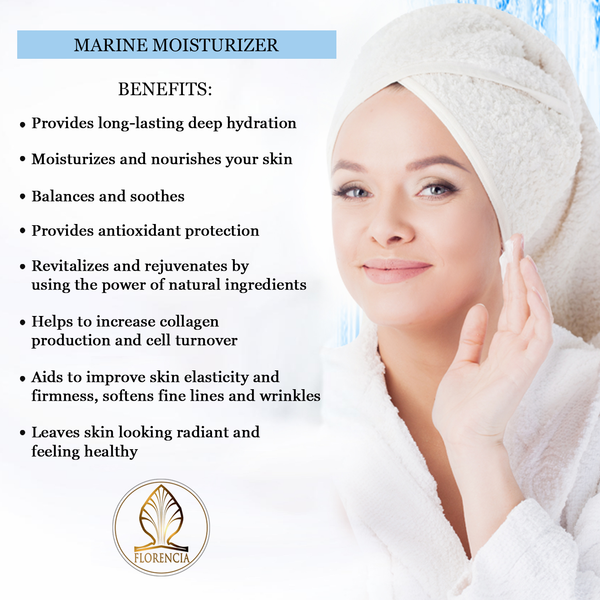 Benefits of Marine Moisturizer Face and Neck Cream